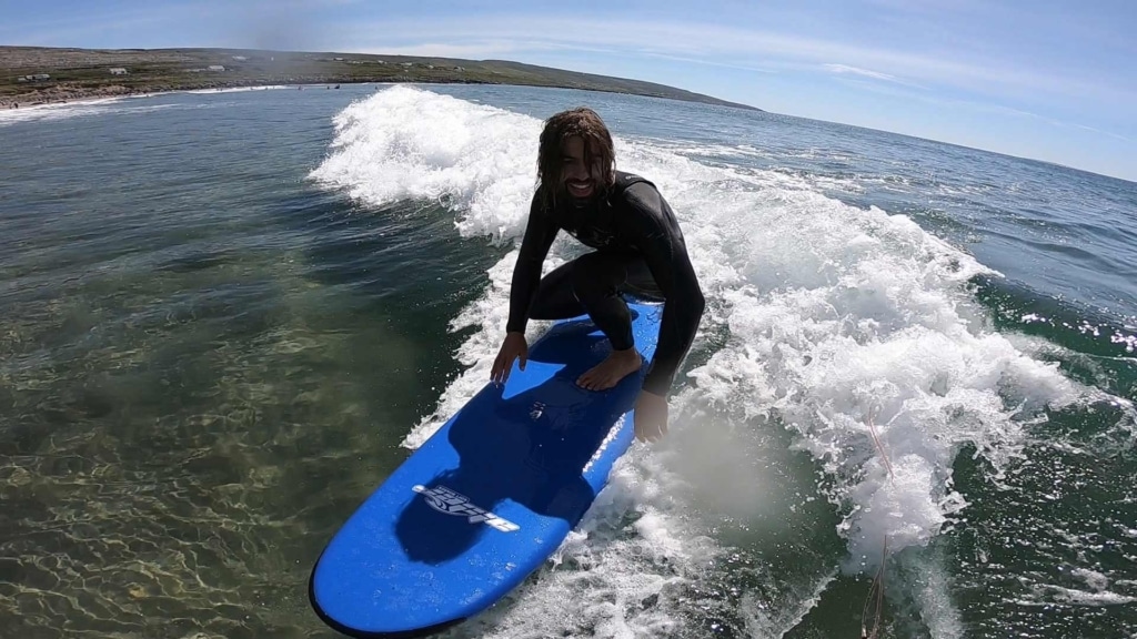 private surfing lessons - aloha surf school